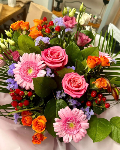 Pretty Perfect - This warm, subtle coloured collection of beautiful flowers will make anyone’s day.